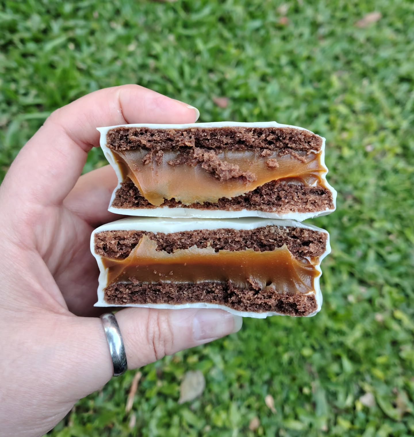 Alfajor de chocolate